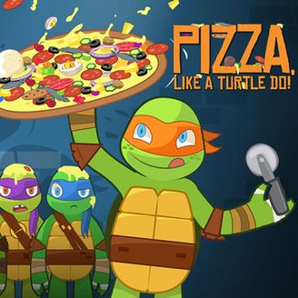 Ninja Turtles: Pizza Like A Turtle Do!